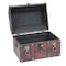 Vintiquewise Handmade Pirate Treasure Chest with Latch - Vintage Wooden Storage Trunk & Keepsake Box QI003316 - alternate 3